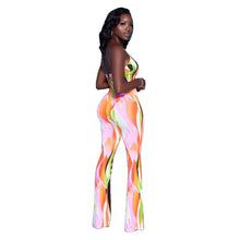 Load image into Gallery viewer, Halter Neck Wide Leg Jumpsuit
