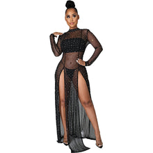 Load image into Gallery viewer, See-Through Mesh Dress
